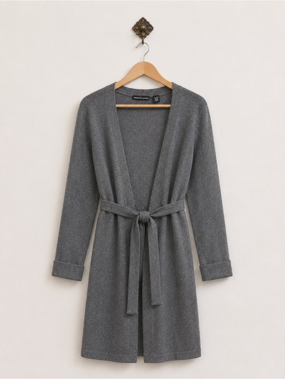 Moda Victoria’s Secret long belted cardigan vintage sweater S